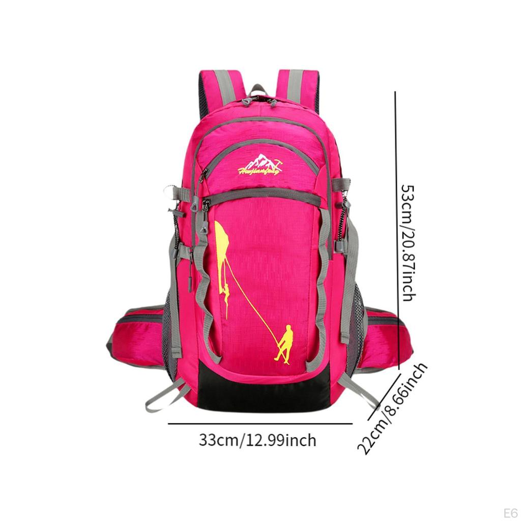 Hiking Backpack Back Pack Lightweight Traveling Bag Portable Sports Daypack for Training