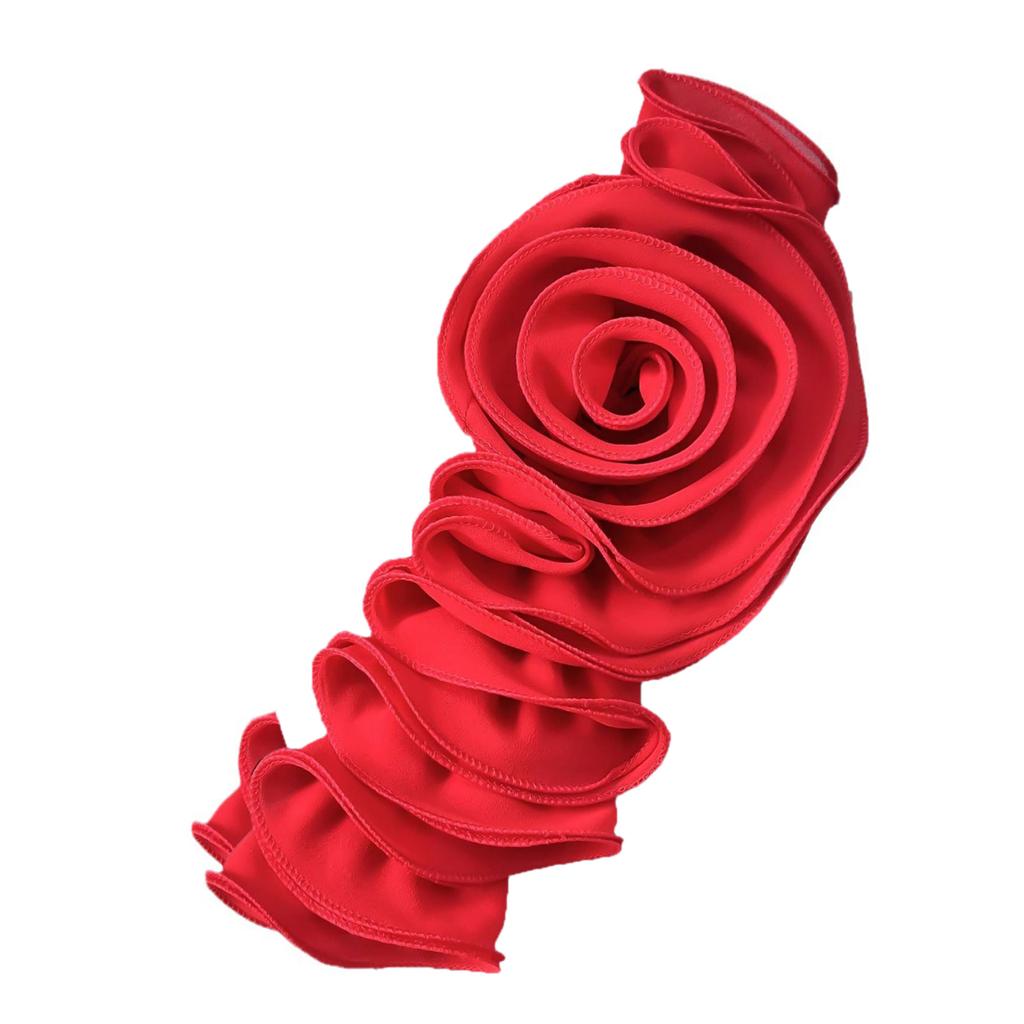 Ручная работа Цветочные аппликации Крафт Материалы для изготовления танцевальных костюмов Волан Край 3D Цветочные нашивки Одежда Пришивная аппликация