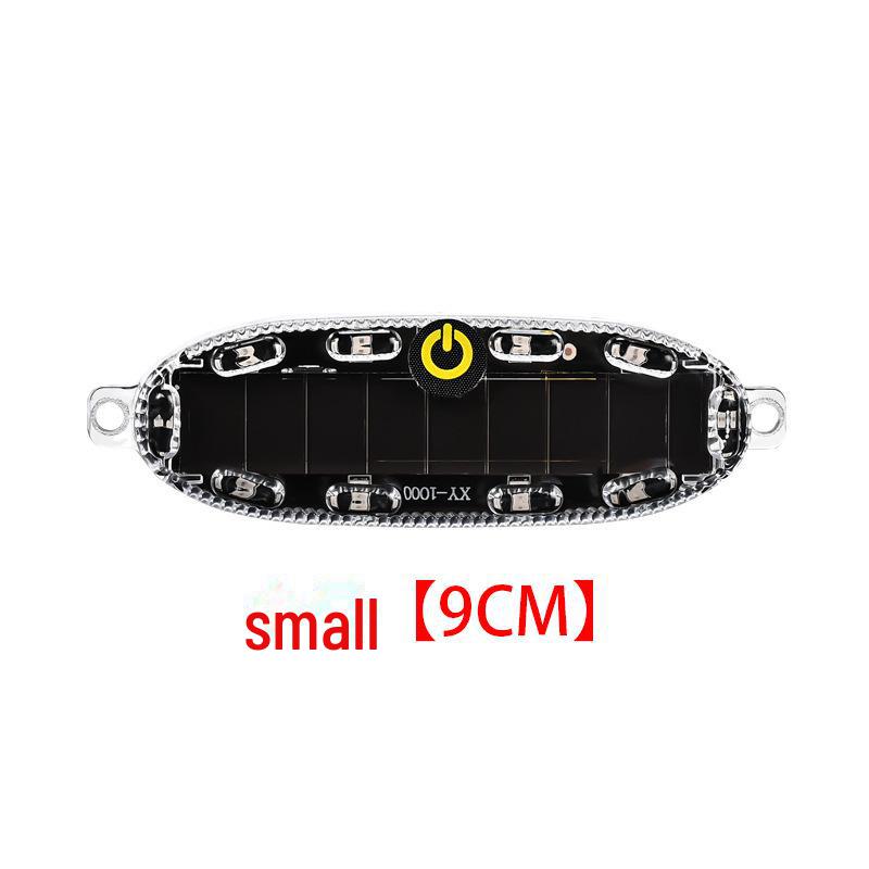 Модернизированный светодиодный сигнальный фонарь на солнечной батарее для грузовиков и трехколесных мотоциклов — защита от столкновений, бесплатная зарядка, задний проблесковый маячок.