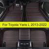 Автомобильные коврики для Toyota Yaris L 2013 2014 2015 2016 2017 2018 Автомобильные подножки Аксессуары для интерьера