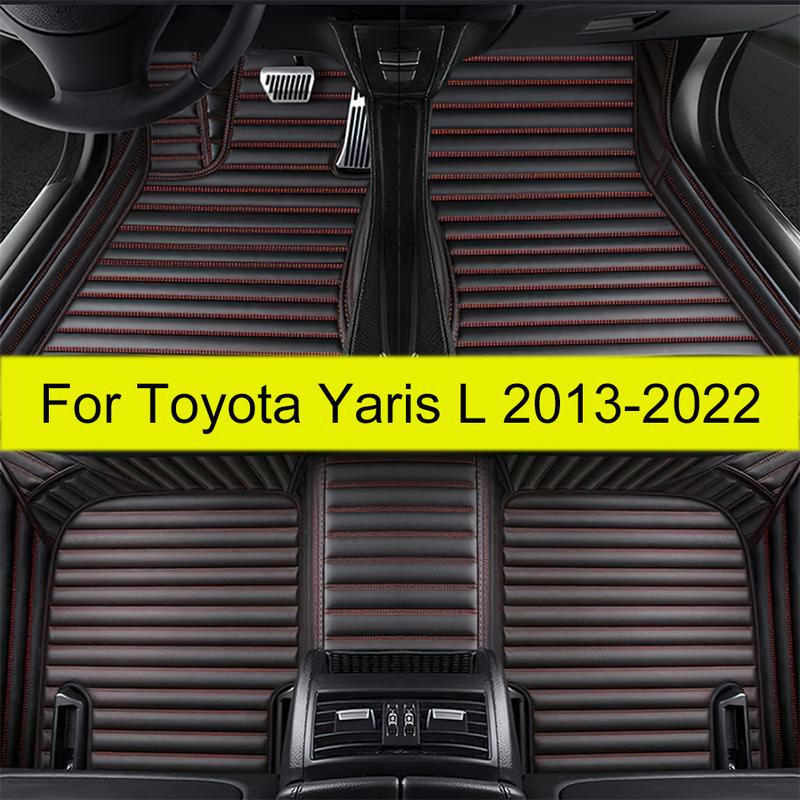 Автомобильные коврики для Toyota Yaris L 2013 2014 2015 2016 2017 2018 Автомобильные подножки Аксессуары для интерьера