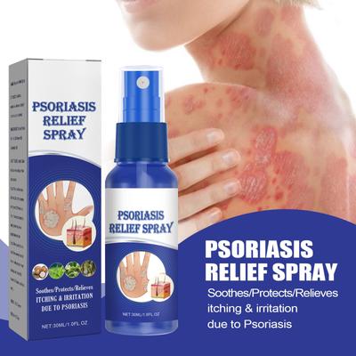 30 мл успокаивающий спрей из телячьей кожи, спрей для снятия зуда и отечности кожи рук и ног с мхом