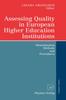 The Assessing Quality In European Higher Education Institutions : Dissemination, Methods and Procedures Book