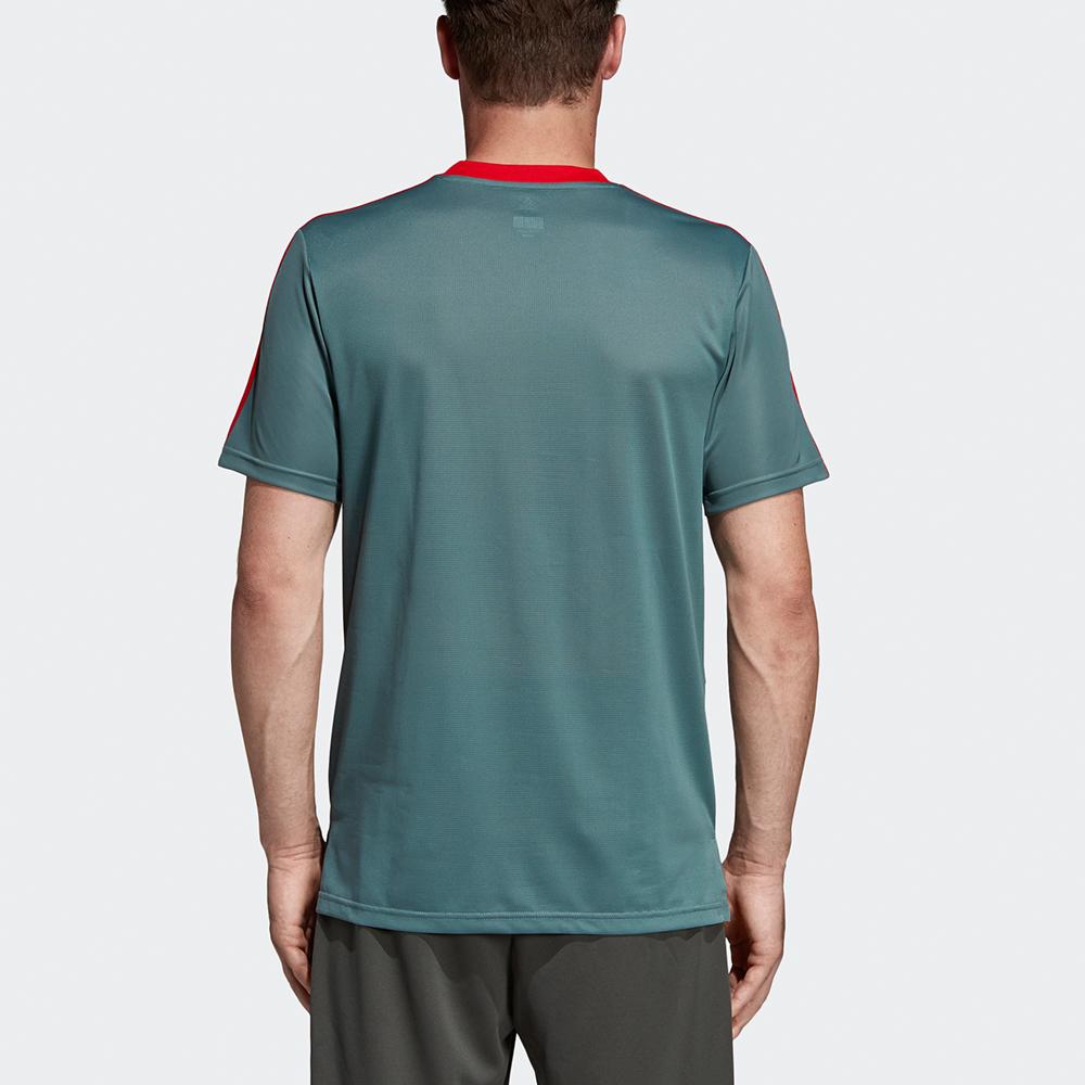 Adidas Футболка Fc Bayern Football Training с короткими рукавами, мужские топы, темно-зеленый павлин, CW7263