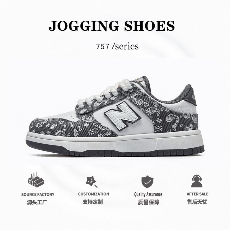 Весна и Осень New Balance Крутые Беговые Кроссовки Лето Пара Универсальные Кеды С Принтом Спортивные Повседневные Кроссовки Мужская Обувь Прямые Продажи
