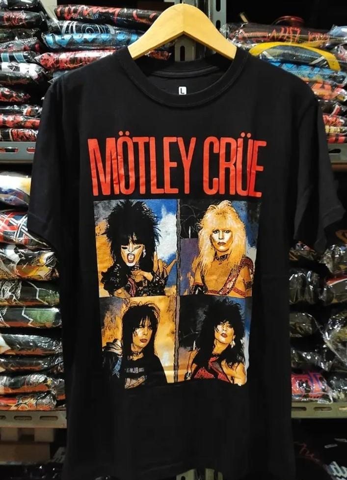 Tshirt MOTLEY CRUE SHOUT AT THE DEVIL COTTON TEE REPRINT All Size S-5XL