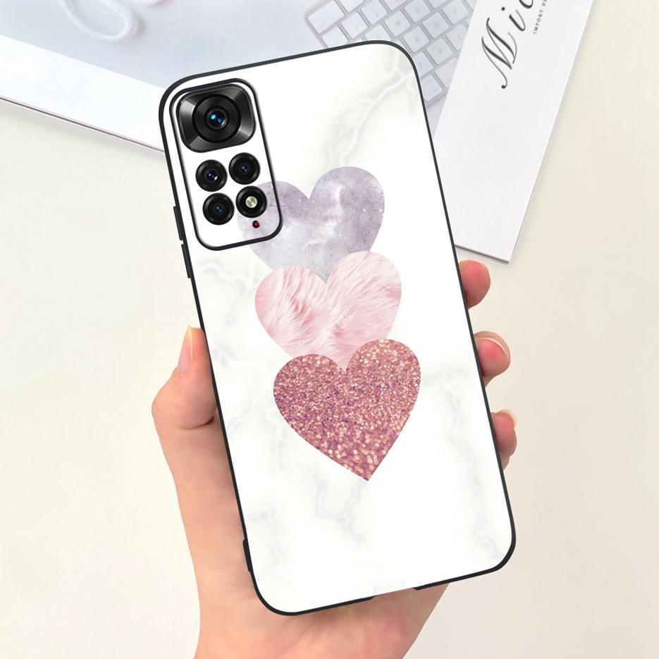 Для Xiaomi Redmi Note 11 Чехол Redmi Note 11S 4G Стильная Конфетная Расписная Крышка Мягкий ТПУ Чехол для Телефона Для Redmi Note 11 Pro Plus Оболочка