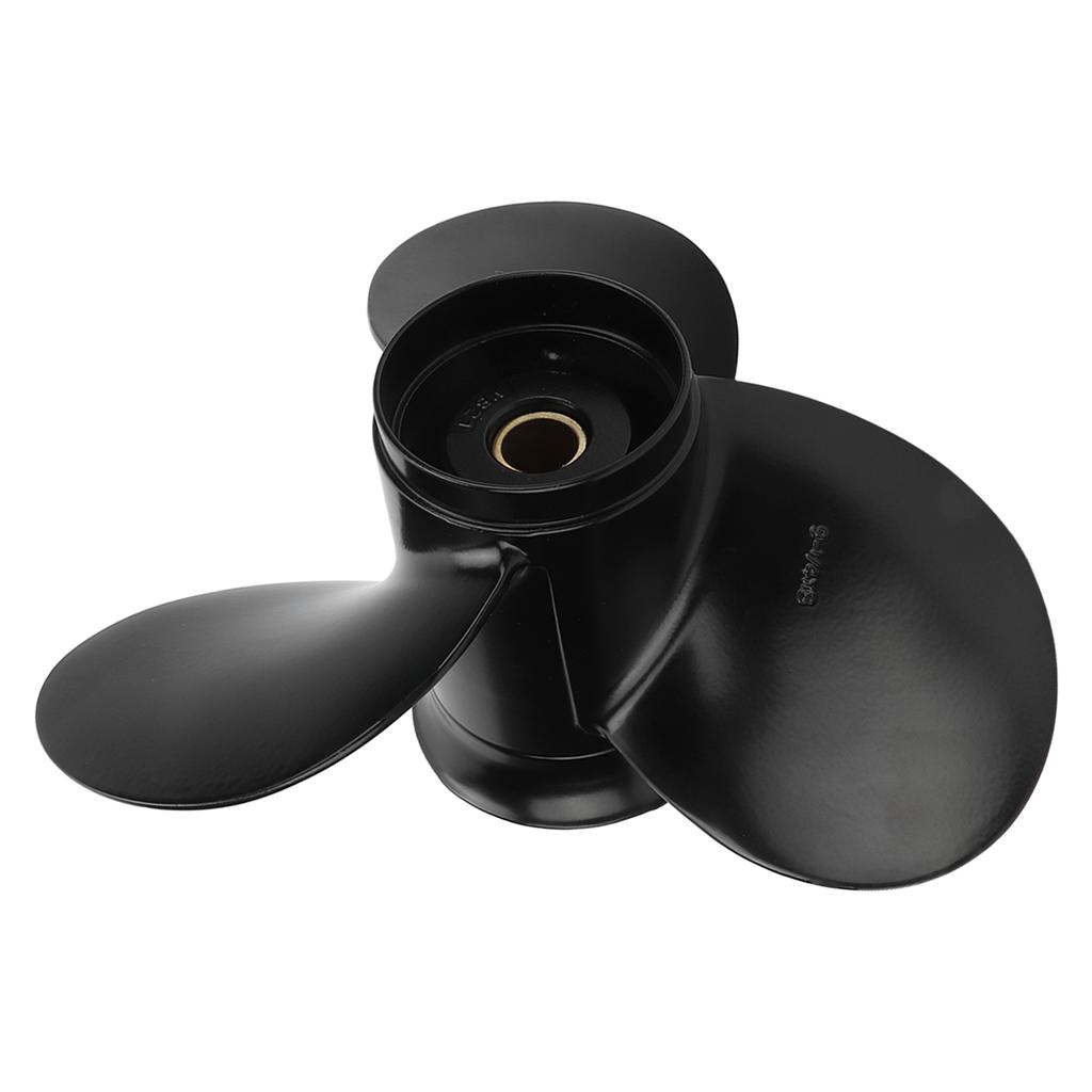 Outbord Propeller 9 1 4x8in 3 Blades 10 Splines R Rotation Aluminum Alloy Replacement for Suzuki 8‑20HP