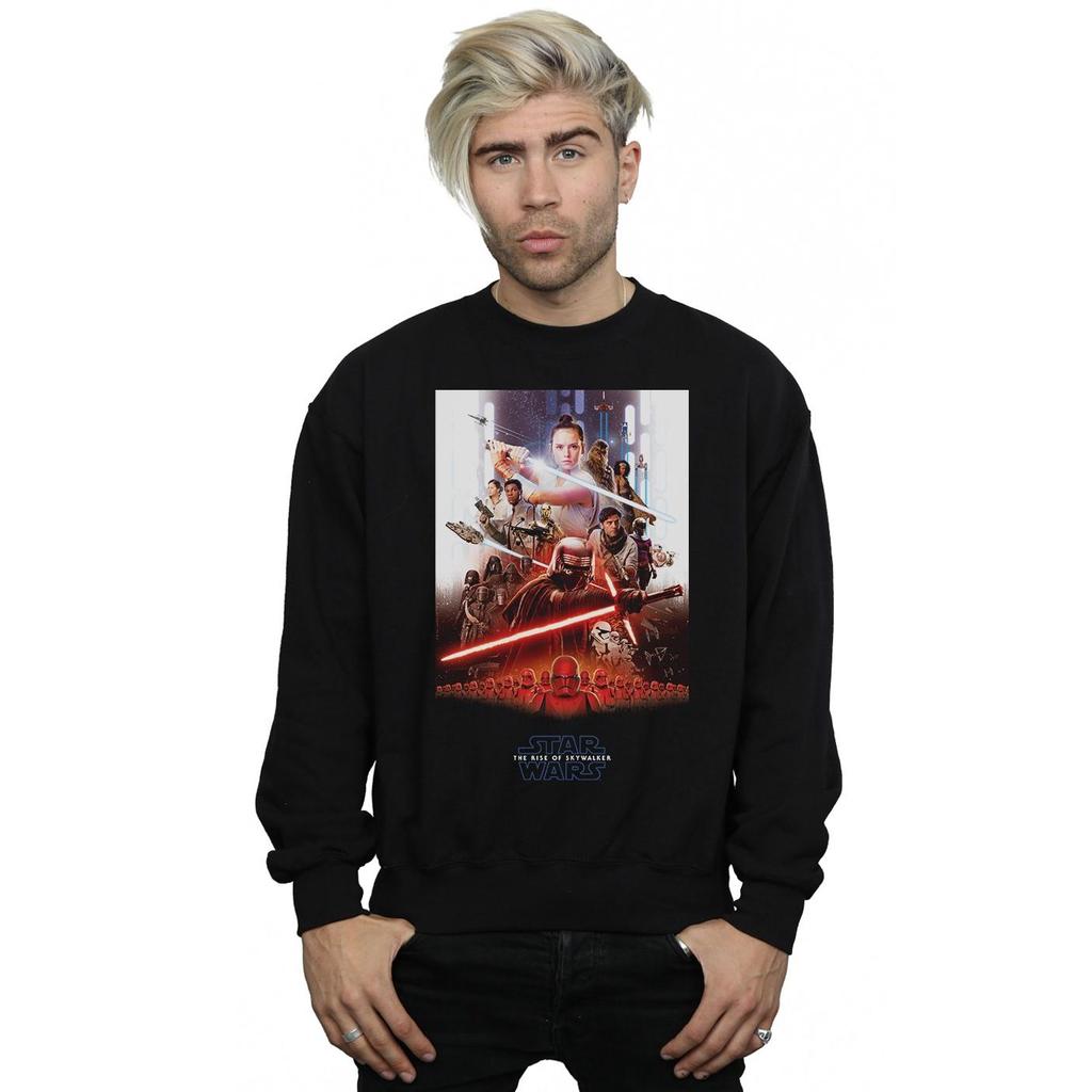 Star Wars: The Rise of Skywalker Mens Star Wars The Rise Of Skywalker Poster Sweatshirt
