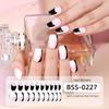Semi-Cured Gel Nail Strips Fashionable Nails Stickers for Women and Girls Easy To Apply No Professional Skills Required