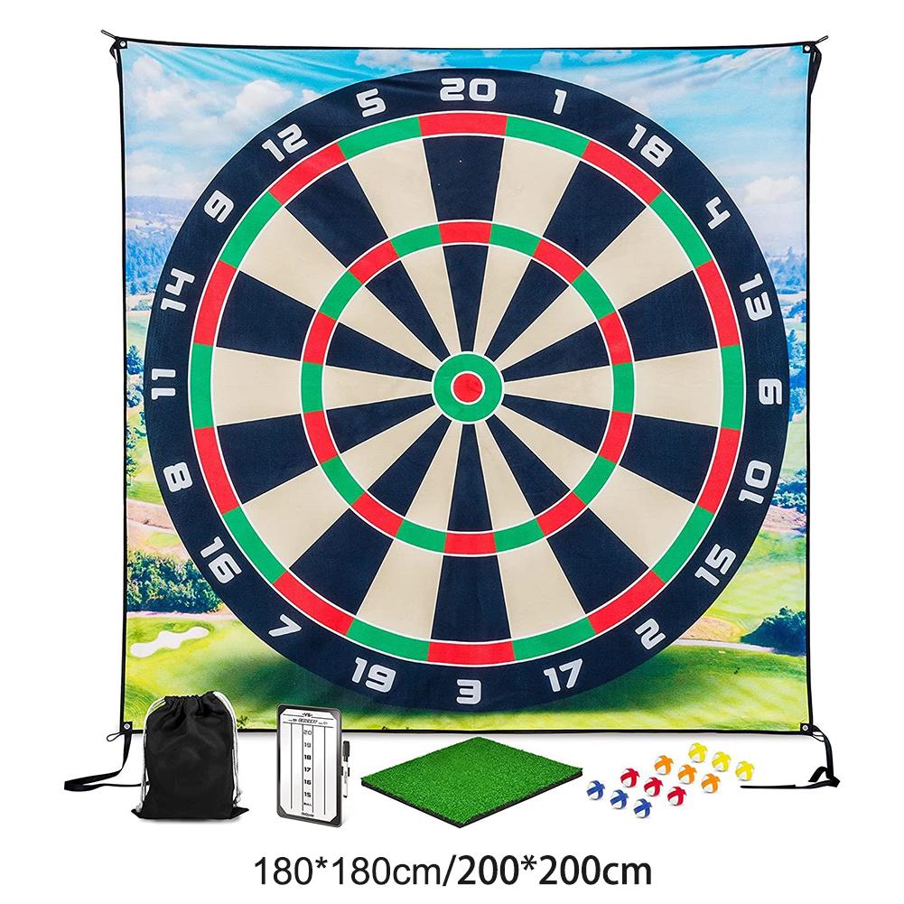 Обучающий коврик для гольфа с 12 мячами для гольфа, чип-клюшка для гольфа, нескользящий коврик для игры в гольф, для использования в помещении и на открытом воздухе