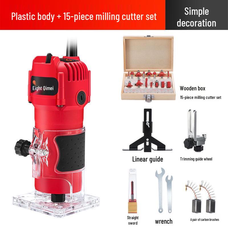 Многофункциональный кромочный фрезер промышленного класса для деревообработки и гравировки