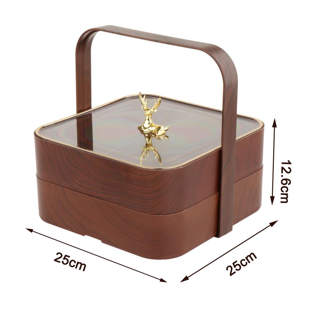 Разделенная конфетница, подставка для орехов, многофункциональный поднос для подачи закусок, блюдо для закусок, для снеков, орехов, фруктов, мелких предметов, украшений