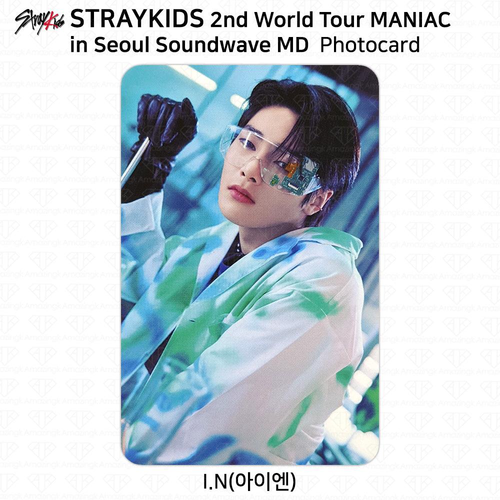 Stray Kids 2-й мировой тур MANIAC в Сеуле Фотокарточка Polaroid KPOP K-POP