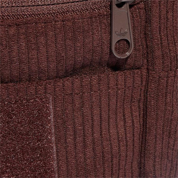 New Adidas Originals Corduroy Crossbody Bag, Shoulder Bag Unisex Dark Brown IQ3519