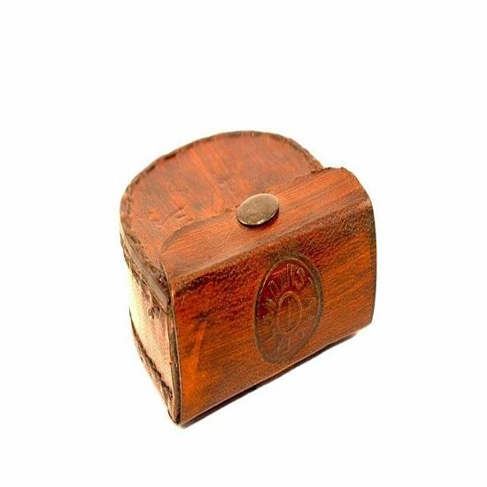 Chain Pocket Antique Vintage Camping Compass Solid With Case