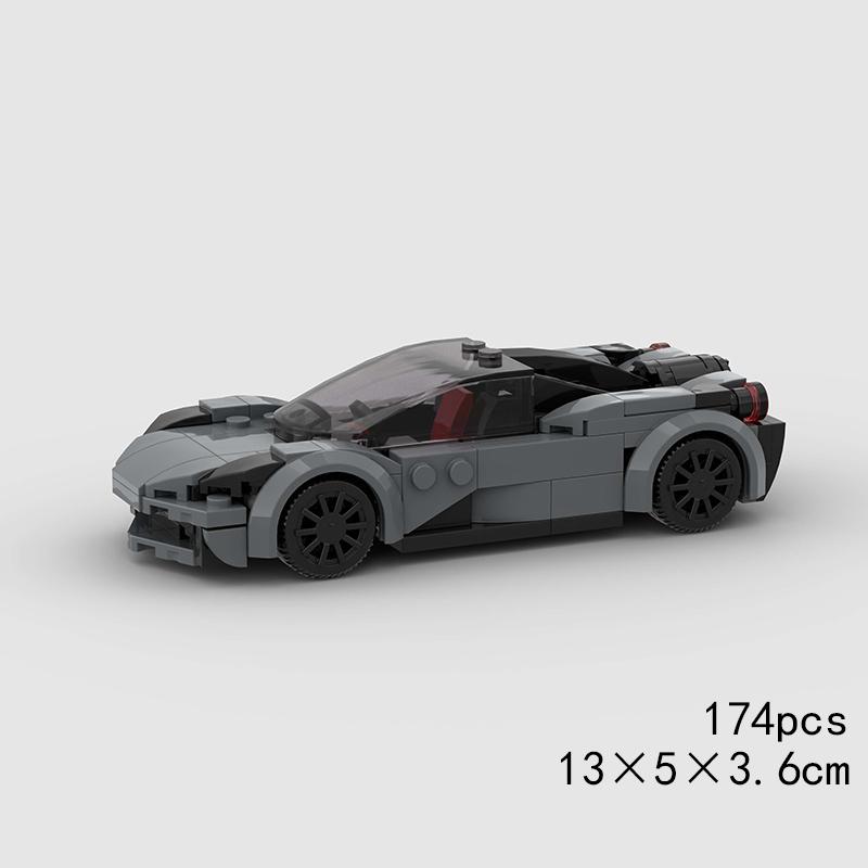 MOC Car Super Race City Speed ​​Sport Pickup Vehicle Model Building Blocks Rally Supercar Racing Bricks Christmas Gift Technical