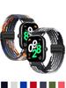 Для ремешка Redmi Watch 4 Аксессуары Регулируемый Магнитный Плетеный Спортивный Нейлоновый Запасной ремень correa браслет Miband 8 pro ремешок