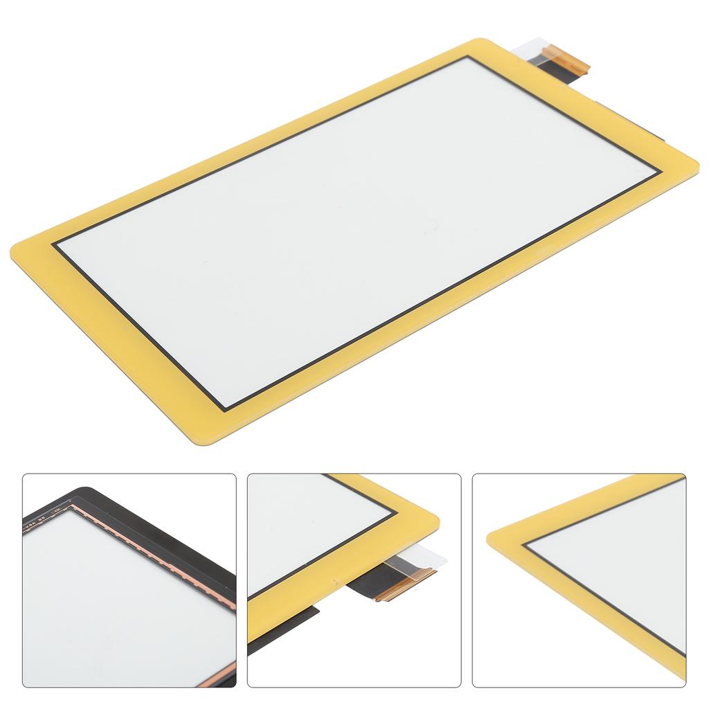 Сменное стекло сенсорной панели, совместимое с запасными частями консоли Switch Lite, желтое