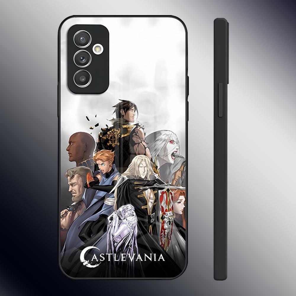 Чехол для телефона игры C-Castlevania для Samsung S26 S24 Ultra S23 S22 S21 Fe S25 Plus A54 A34 A24 A53 A13 A16 Стеклянная крышка