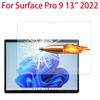 1/2/3 шт. 9H закаленное стекло Защитная пленка для экрана для Microsoft Surface Pro 9 13 дюймов 2022 защитная пленка для планшета