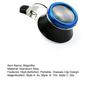 Magnifying Glass Portable High-Definition Aluminum Alloy 5X/10X/20X Eye Loupe Glass Repair Tool Home Supply