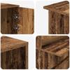 Reception Desk with Rustic Wood Look 180 x 50 x 103.5 cm Engineered Wood