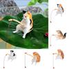 Aquascape Decorative Fishing Cat Ornaments DIY Cat Fishing Ornament Cute Fishing Kittens  Fish Tank