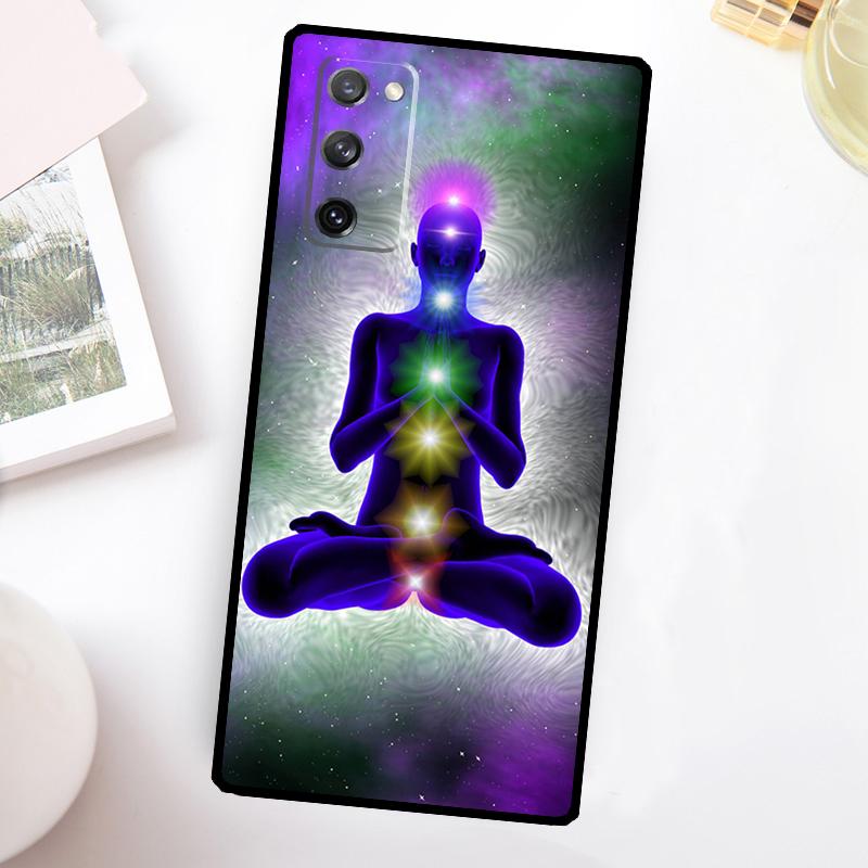 Чехол для йоги Мандала Чакра Insist для Samsung Galaxy S24 S23 S22 Ultra S21 S20 FE Note 10 Plus Note 20 S8 S9 S10