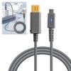 Зарядный кабель Type C 45W PD длиной 1,8 м для игровой консоли Wii U, шнур питания, зарядка игрового контроллера, кабель данных