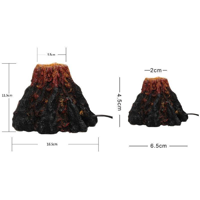 Premium Quality Aquarium Decor Volcano Air Bubble Stone For Enhanced Oxygenation