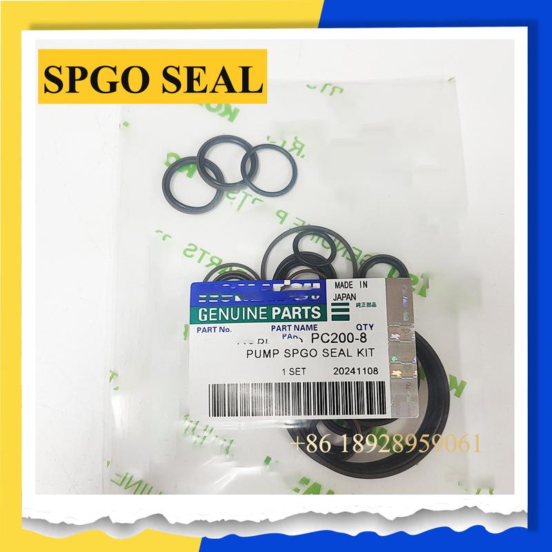 Главный уплотнитель насоса SPGO для экскаватора Komatsu PC200-8 PC300-8 Ремонтный комплект уплотнений