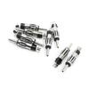 ACROPIX Car Radio Aerial Antenna AM/FM Adapter Connector Silver Tone 8 Pcs