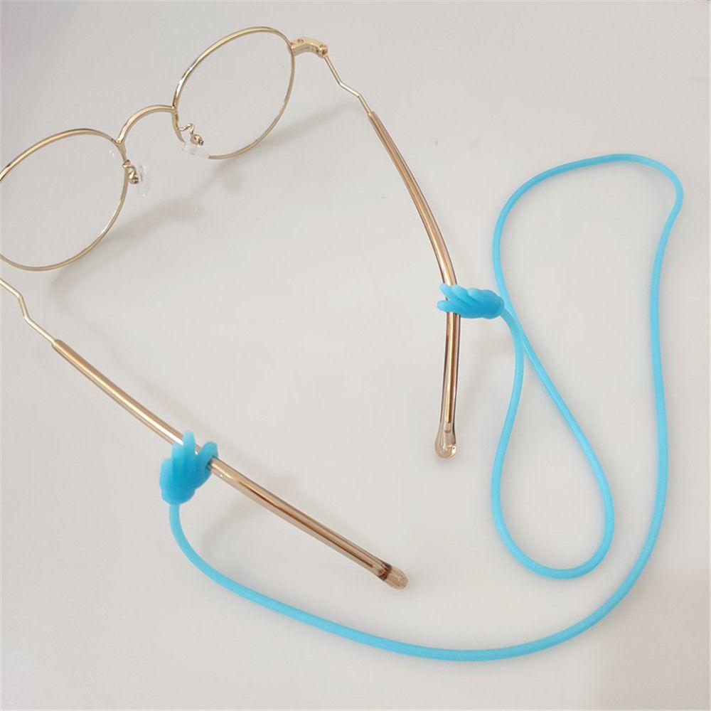 Accessories Sports Silicone Anti-Slip Eyeglasses Rope Eyewear Lanyard Glasses Strap Neck Cord