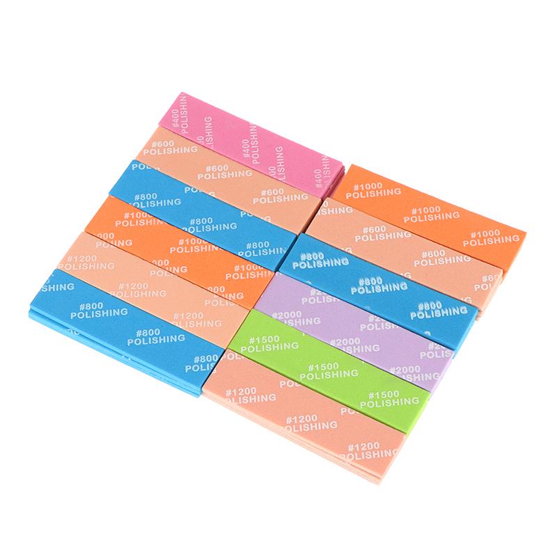 9 шт. Ms-E400-2000 Полужесткие шлифовальные палочки для инструментов для изготовления моделей Пластиковая модель Полировальный стержень Хобби DIY Ремесло