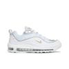 Nike Womens Air Max 98 'Blue Chill' (women's sizes) White / Metallic Gold / Metallic Silver Running Shoes CT2547 100