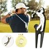 Металлический инструмент для ремонта гольфа, маркер для мяча, набор зажимов для шляпы, набор для мужчин и женщин, гольфист, аксессуары для гольфа, подарочная коробка, подарок для энтузиастов