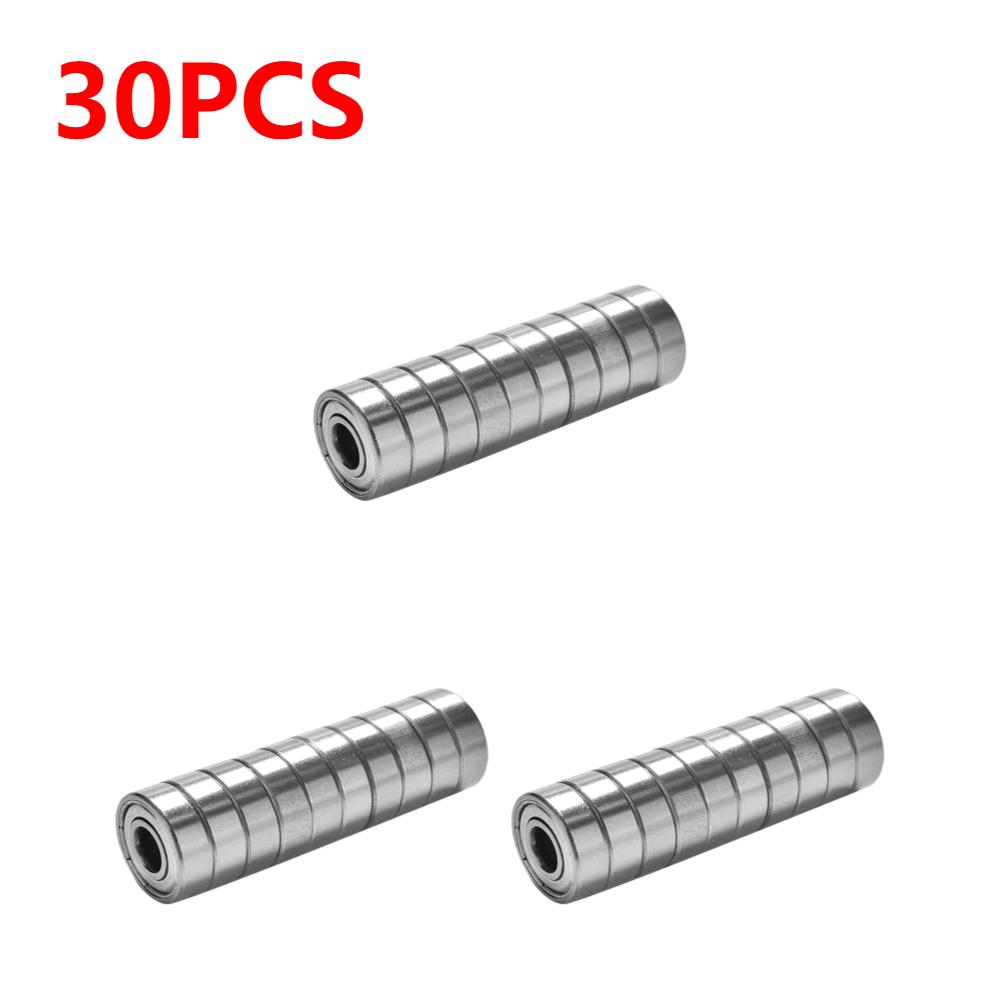 10-100 шт. Шарикоподшипники 608ZZ ABEC-7 Глубококанавочные Миниатюрные Подшипники Для Скейтборда Самоката Высокоуглеродистая Сталь Однорядные Подшипники