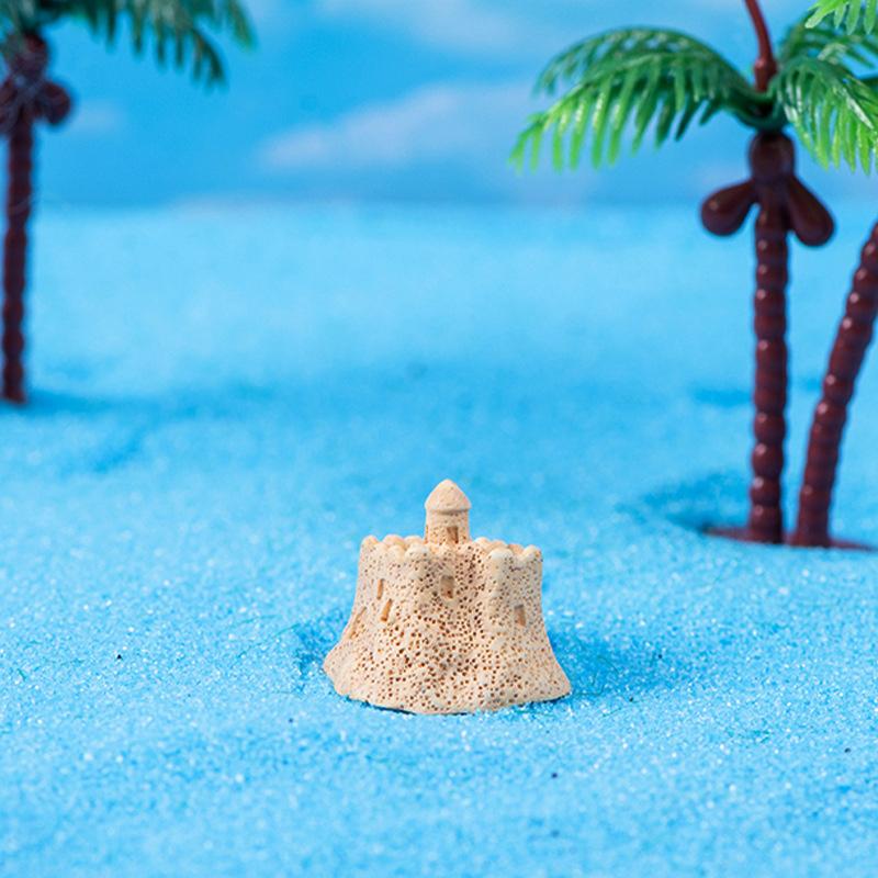 Микропейзаж Маленькие украшения для морских животных Дельфины Чайки Русалки Яхты Замки Аквариумы и украшения для аквариумов