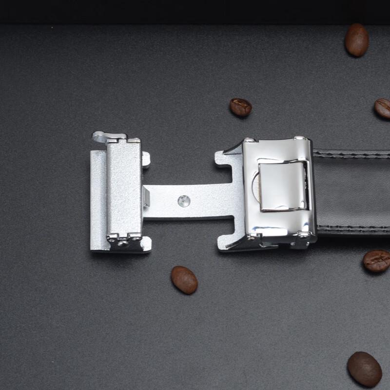 Мужской кожаный ремень PLOVER с автоматической пряжкой