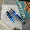 Оригинальная перьевая ручка Pilot CUSTOM HERITAGE 92 Прозрачная поршневая 14K золотое перо Классический цвет Демонстрационная сине-черная оранжевая