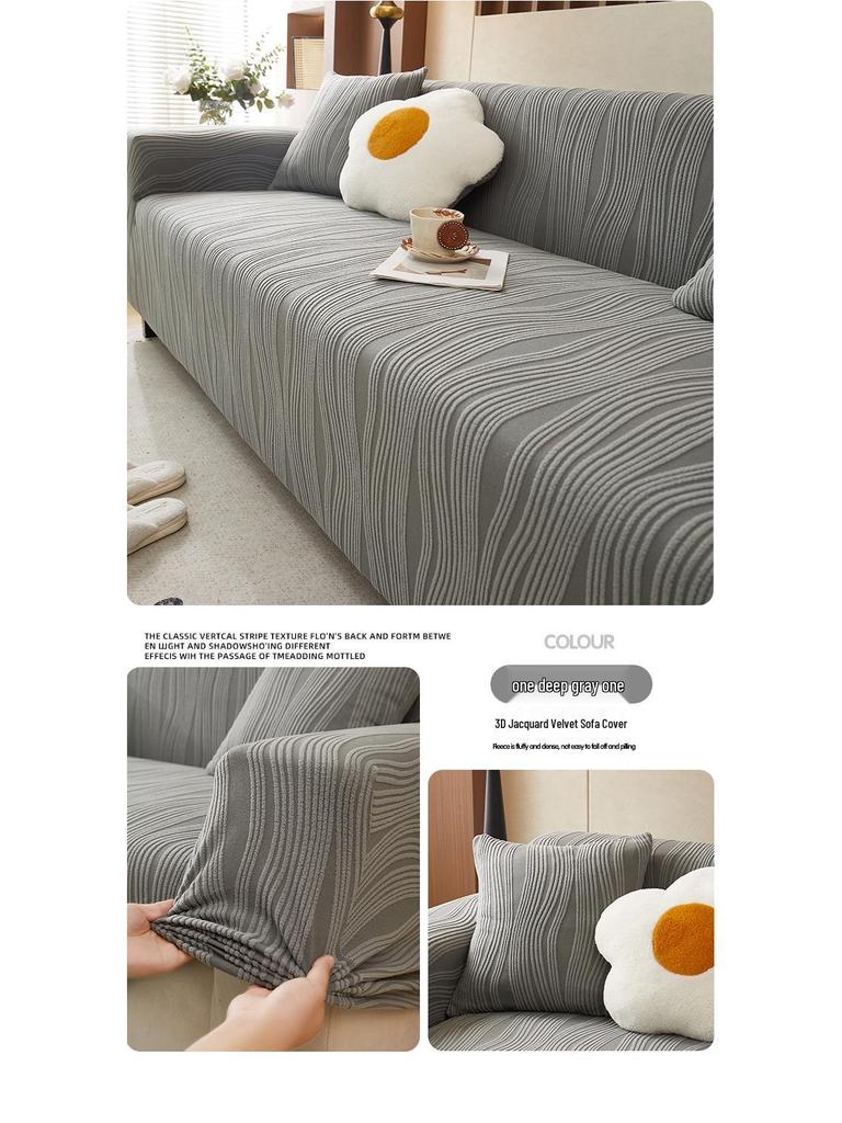 Cat Scratch-Proof Stretch Sofa Cover - Universal, Dustproof, Four Seasons Style, 2025 Edition.