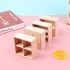 1:12 Dollhouse Miniature Wood Display Cupboard Storage Cabinet Showcase Model