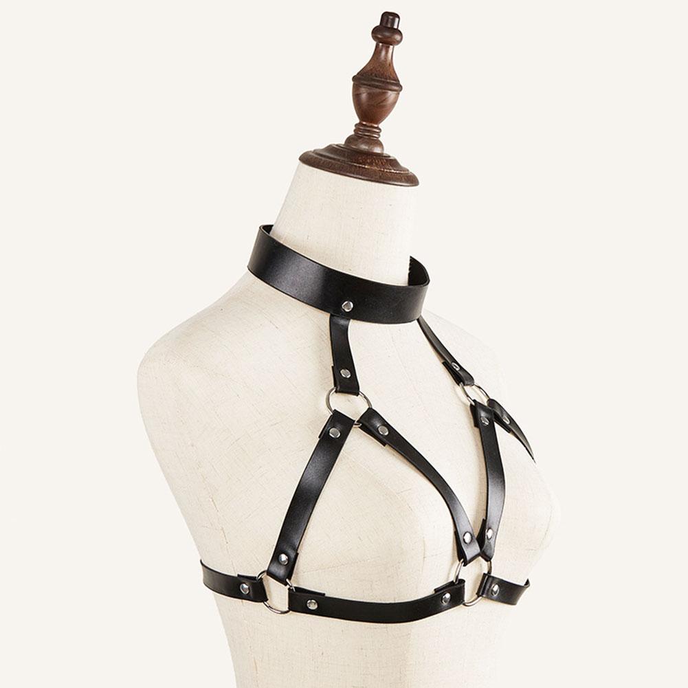 Кожаная БДСМ одежда с нарукавниками, полый бюстгальтер, женское сексуальное белье, экзотические удобные взрослые костюмы для интимных игр