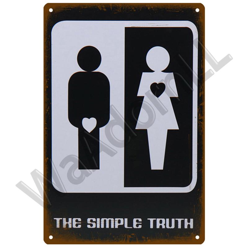 WC туалетная жестяная вывеска плакат винтажные настенные постеры металлический знак декоративная настенная тарелка кухонная табличка металлический винтажный декор аксессуары