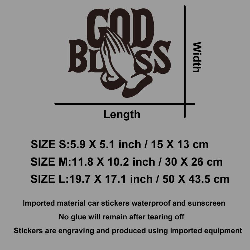 Молитва Иисус Вера Наклейки и бампер креативные и забавные наклейки для фанатов и любителей мультфильмов, высокое качество для автомобилей, грузовиков, мотоциклов