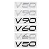 3D ABS Наклейка-эмблема с буквами на багажник автомобиля Для Volvo V50 V60 V90 Автомобильные Декоративные Аксессуары