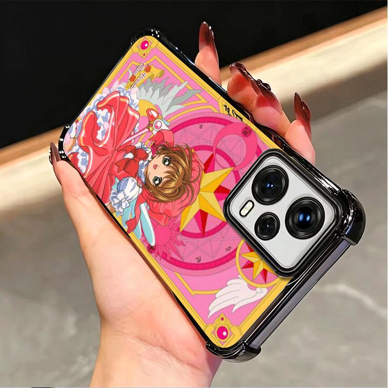 Чехол для телефона Cardcaptor Sakura Cute Girl с покрытием для Xiaomi Poco X5 X6 X7 X8 Pro Max F8 Ultra F7 M8 M7 M5S Redmi 15C 15 14C 13C 13