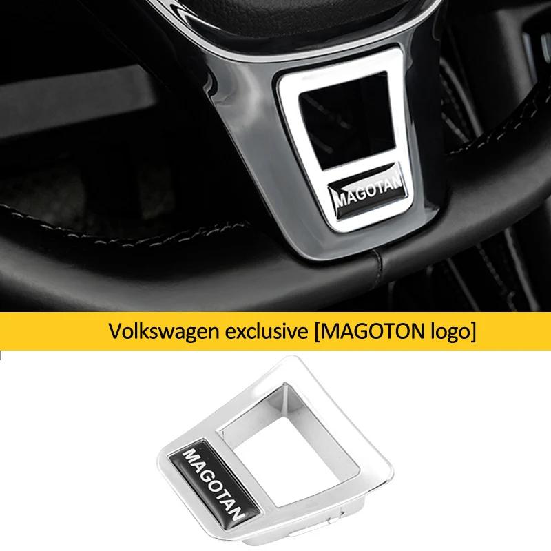 Для VOLKSWAGEN VW Автомобильный Руль Декоративная Отметка Модификация Аксессуары Подходят Для VW GTI RLine R Golf Tiguan 5 La