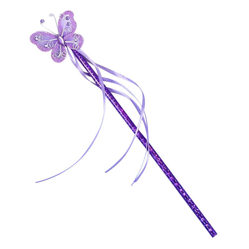 1PC Cute Party Halloween Princess Cosplay Props Hot Cute Dreamlike Butterfly Fairy Wand Kids Magic Stick Girl Birthday Gift